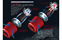 Zero1000 Power Camber Type-2 Red Turbo & NA Systems  Intake Kits & Intake Boxes  102-H002
